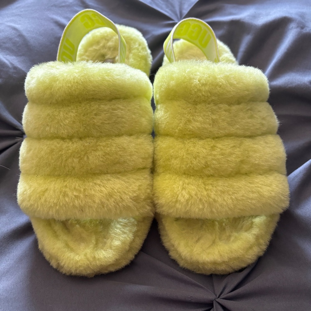Fluff Yeah Slide 'key Lime' In Green